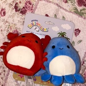 Sealife squishmallows pet toys